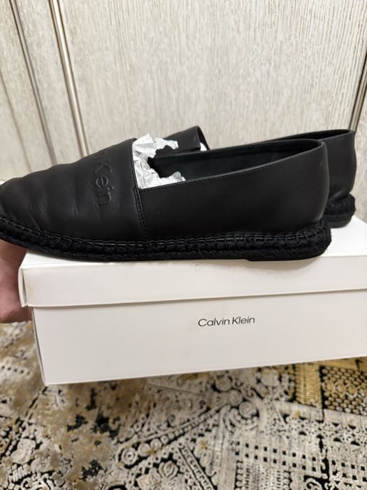 Шкіряні еспадрильї Calvin Klein,Європа не Америка!!!