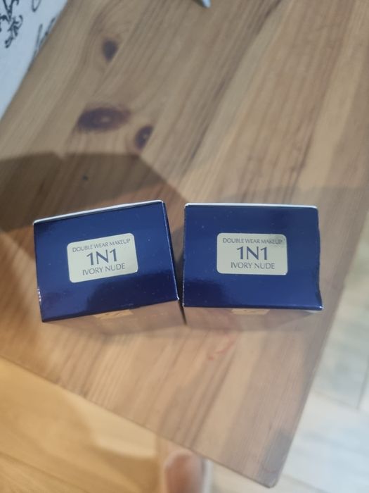 2 sztuki Estee Lauder Double Wear 1N1 Ivory nude 30ml stara formuła