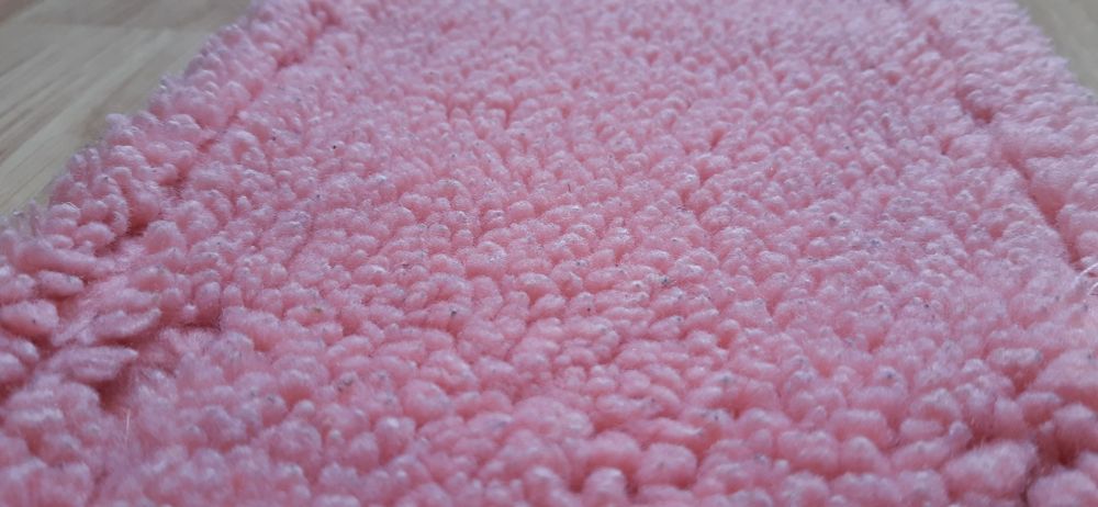 Mop poduszka różowa na sucho Raypath