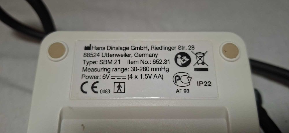 Sanitas SBM21. Cztaj Opis.