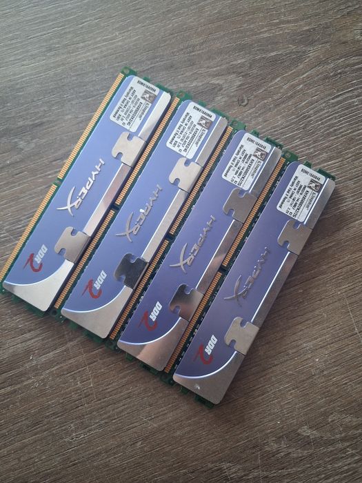 Оперативна пам'ять Kingston fury hyperX  DDR2 2x2gb 2x4gb