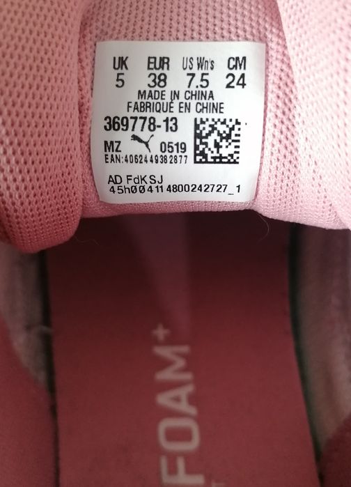 Puma originais 38