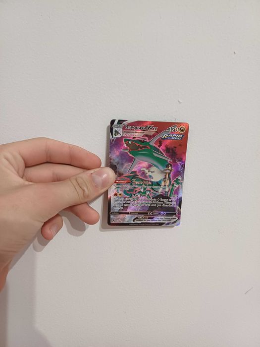 Karta Rayquaza mieszkam w Warszawie