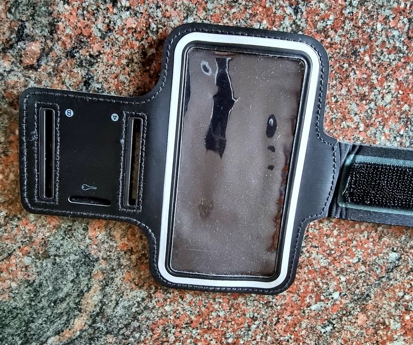 Suporte de braço - telemóvel, carteira, chaves