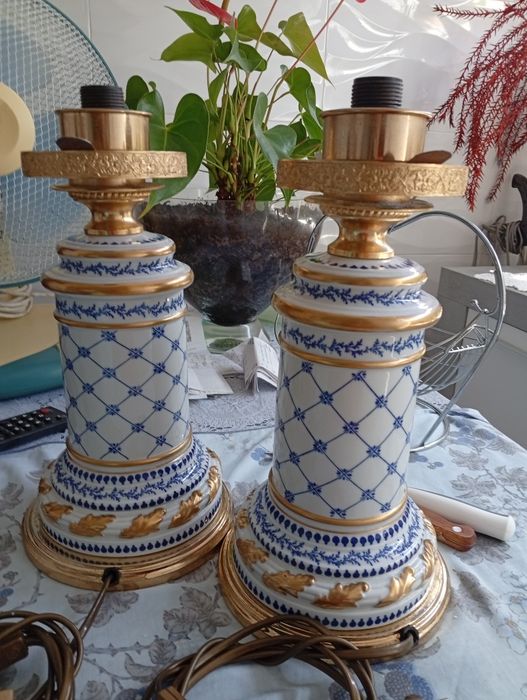 Candeeiros mesa cabeceira Murano