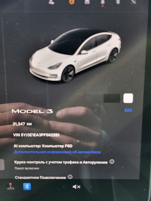 Tesla Model 3 RWD, 2023 — 31 000 км