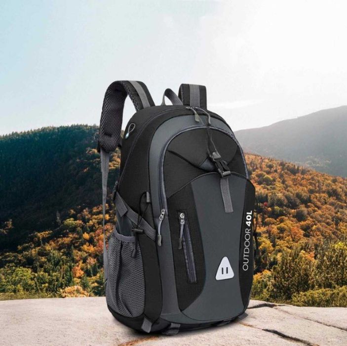 Zestaw Mocny XXL Plecak Turystyczny 40L Biwakowy w Góry + GRATIS