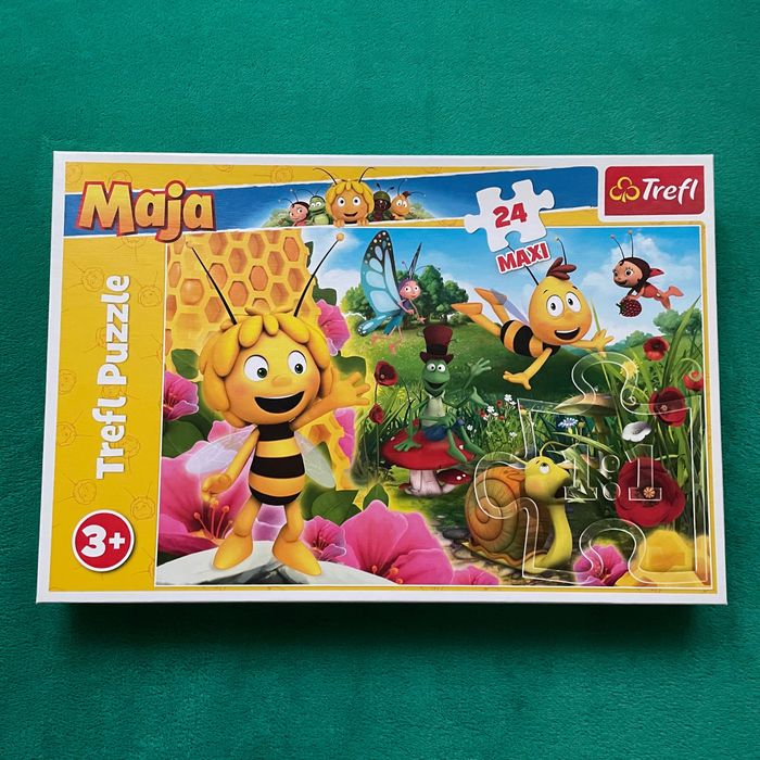 NOWE‼️Puzzle Maxi Pszczółka Maja "W świecie pszczółki Mai" 24 el. 3+