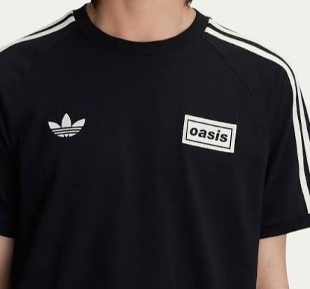 T-shirt Adidas Oasis 25 on Tour - 2 opções