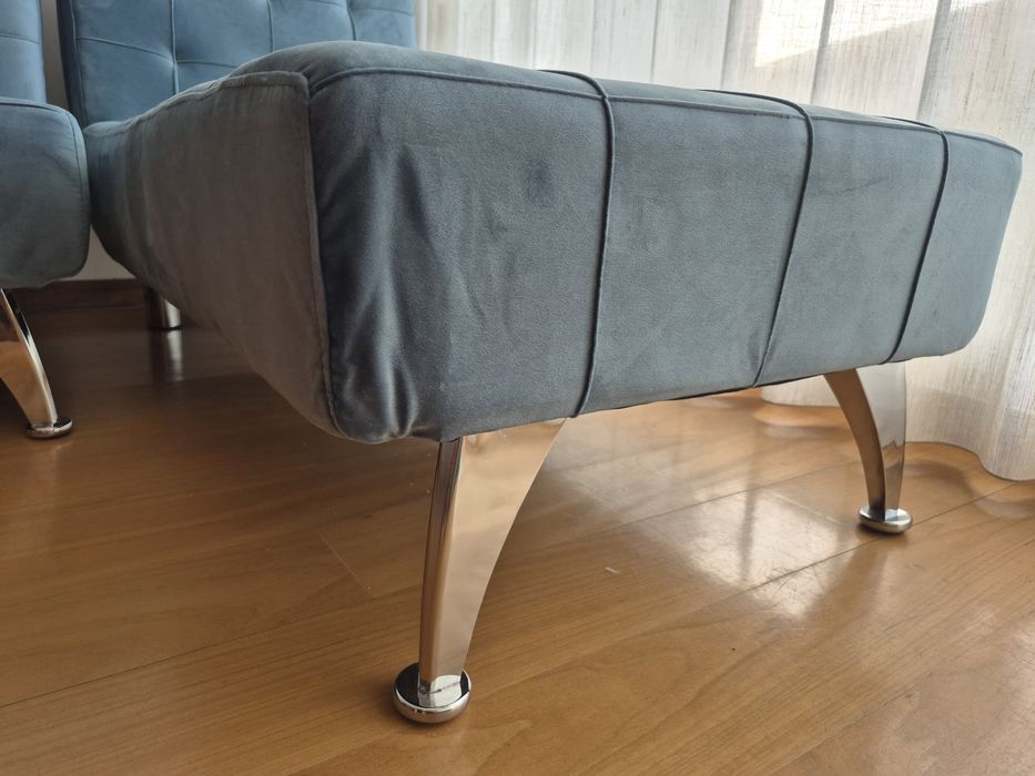 Sofá Cama Chaise Longue Modular (Estado Novo!)