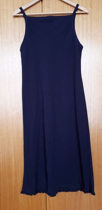 Vestido azul marinho de alças (Tamanho 44/L)