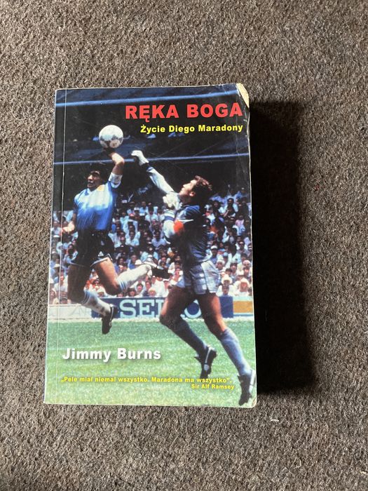 Ręka Boga życie Diego Maradony Burns