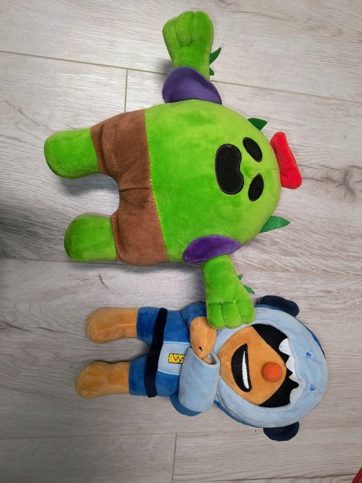 Brawl stars Spike i Leon maskotka pluszak