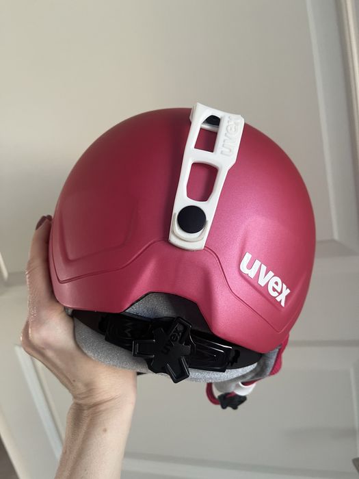 Kask narciarski Uvex różowy manic pro pink met 51-55 cm