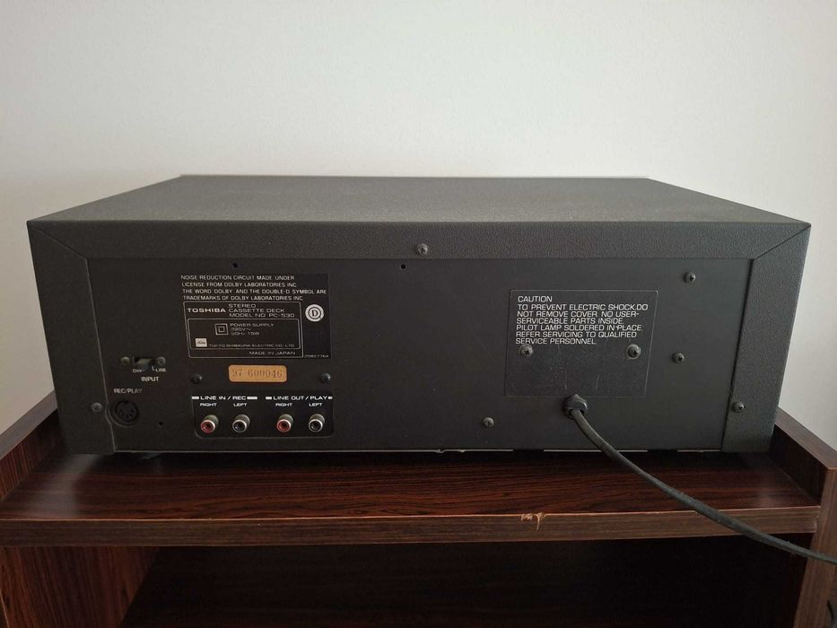 Leitor de Cassetes Toshiba PC-530 - Para reparação/peças