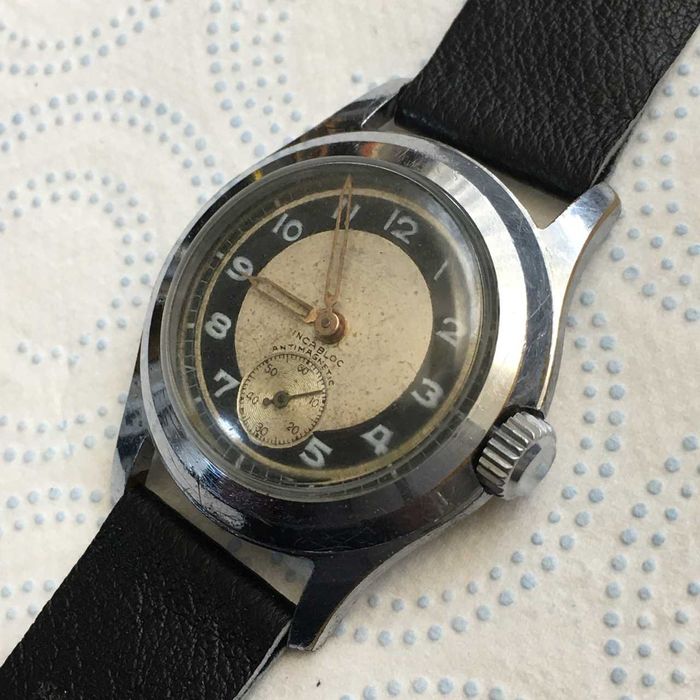Zegarek vintage DELAWARE 17j Bulls Eye sprawny bez serwisu