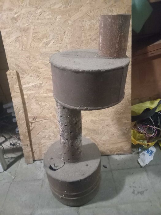 Буржуйка на отроботке