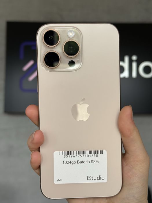 RATY 0% iPhone 16 pro max 1 TB BATERIA 98%  GWARANCJA 12 miesiecy!!!