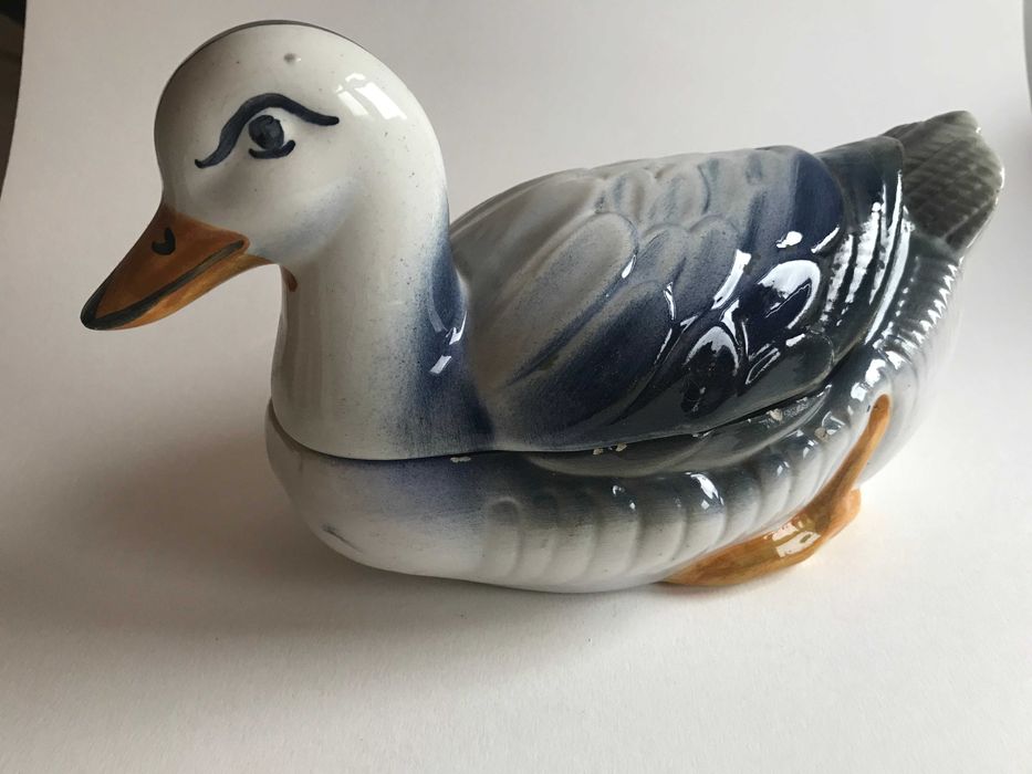 Pato Cerâmica Antigo