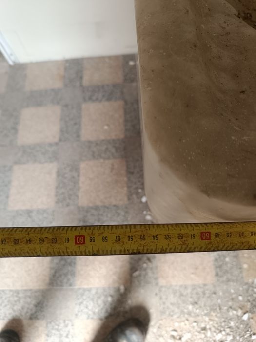 Pia em pedra de mármore