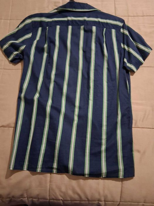 Camisa riscas manga curta Springfield