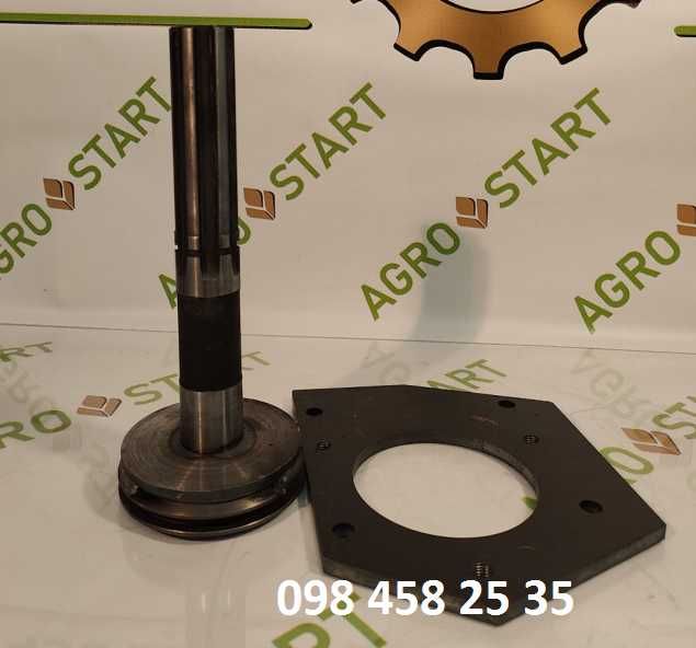 Комплект переобладнання ЮМЗ з пускача на стартер ( вал+плита+заглушка)