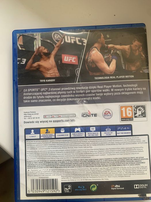 Ufc 3 ps4.