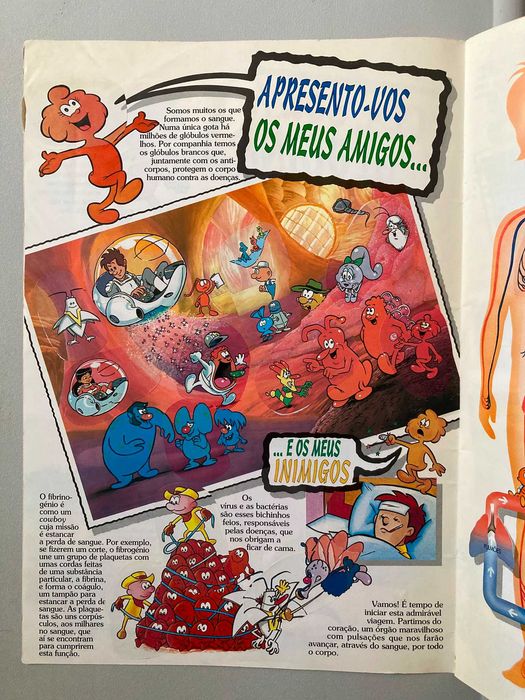 Caderneta de Cromos Era Uma Vez o Corpo Humano [Completa]
