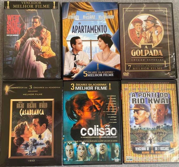 Premiados com o Óscar "MELHOR FILME" em DVD
