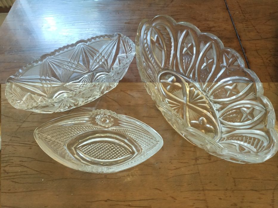Хрусталь СССР, салатницы