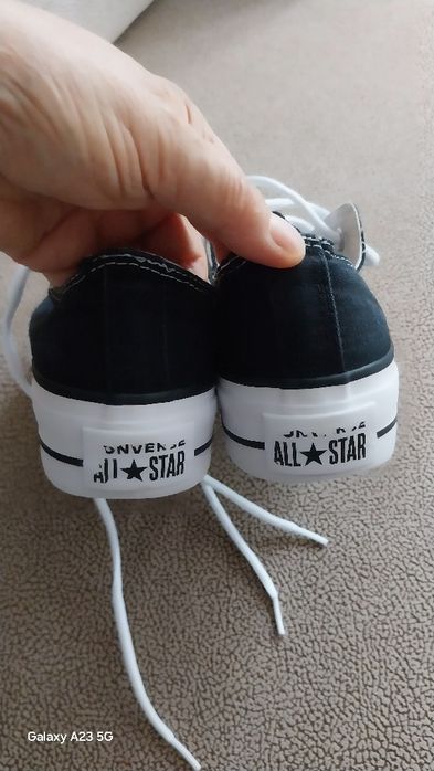 Converse na platformie damskie  36,5