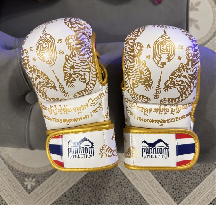 Перчатки Phantom Muay Thai White/Gold