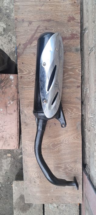 Выхлопная с скутера 125 skymoto