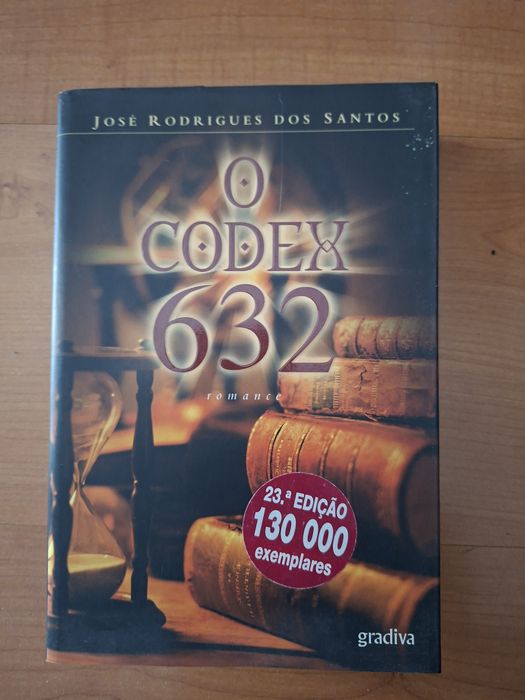 Vendo com portes incluidos Livro "O Codex 632" de José Rodrigues Santos