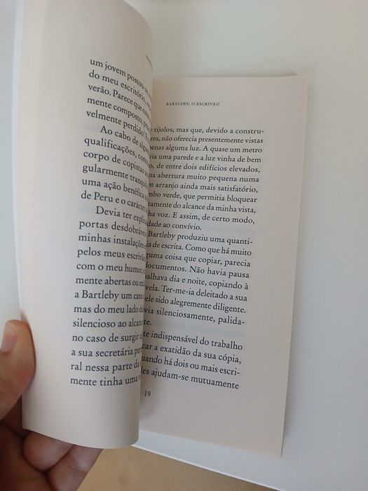 Bartleby, O Escrivão de Herman Melville - portes grátis