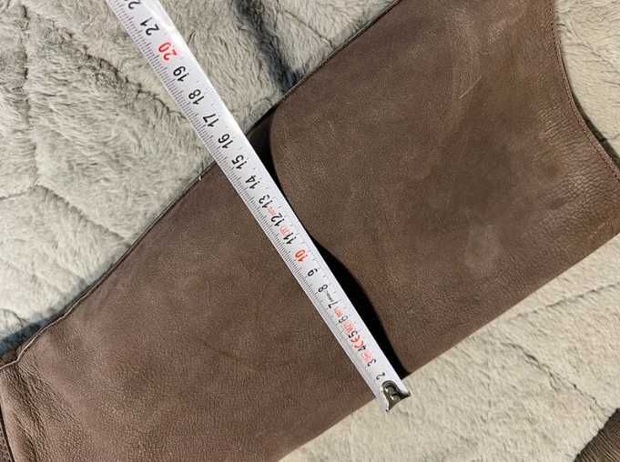 Skórzane botki kozaki Inuovo Brown Eagle 39