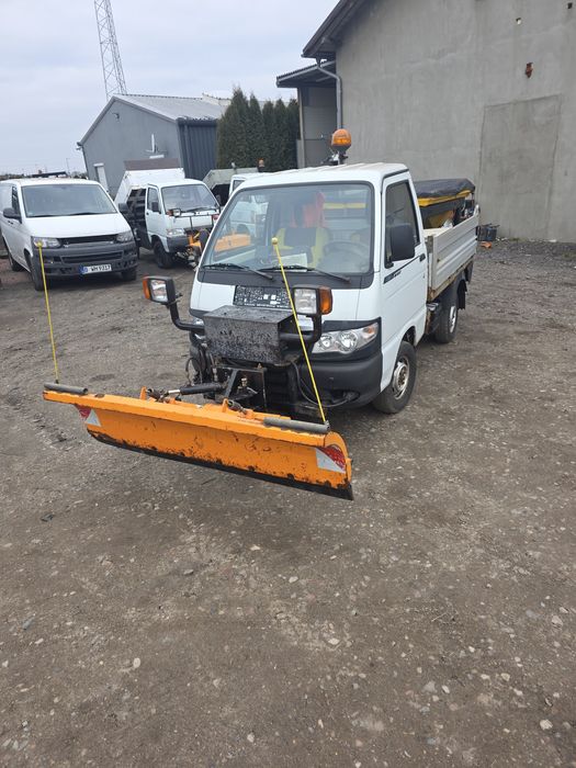 Pfau piaggio porter 4x4 plug solarka piaskarka chodniki  zima wywrotka