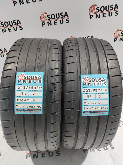 2 pneus semi novos 225-35R19 Michelin - Oferta dos portes