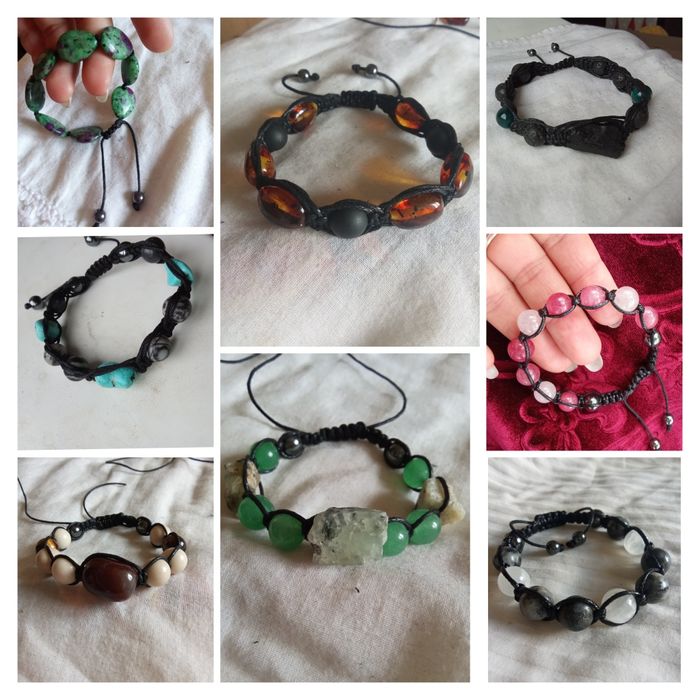 Браслеты Handmade из натурального камня ручной работы