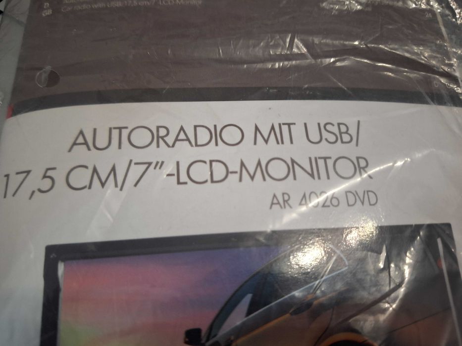 Autorradio AEG MIt USB/17,5 CM/” -LCD-Monitor