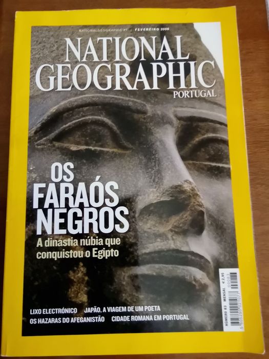 National Geographic : Portugal/4 revistas de história. Novas. 2€ cada