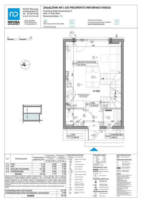 3-pokojowy dom 61m2 + ogródek Bezpośrednio