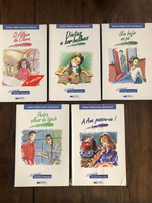 Conjunto de Livros de Maria Teresa Maia Gonzalez