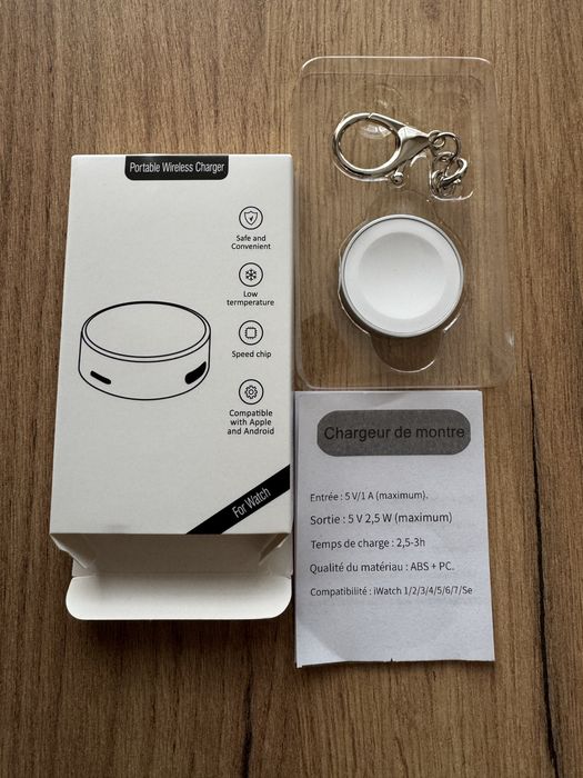 Ładowarka Apple Watch.