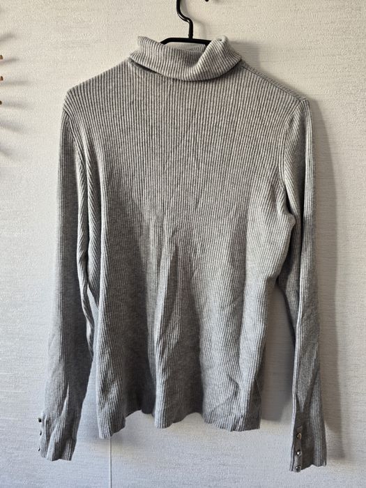 Golf szary rozmiar 44 xl Xxl wiskoza najlon FF