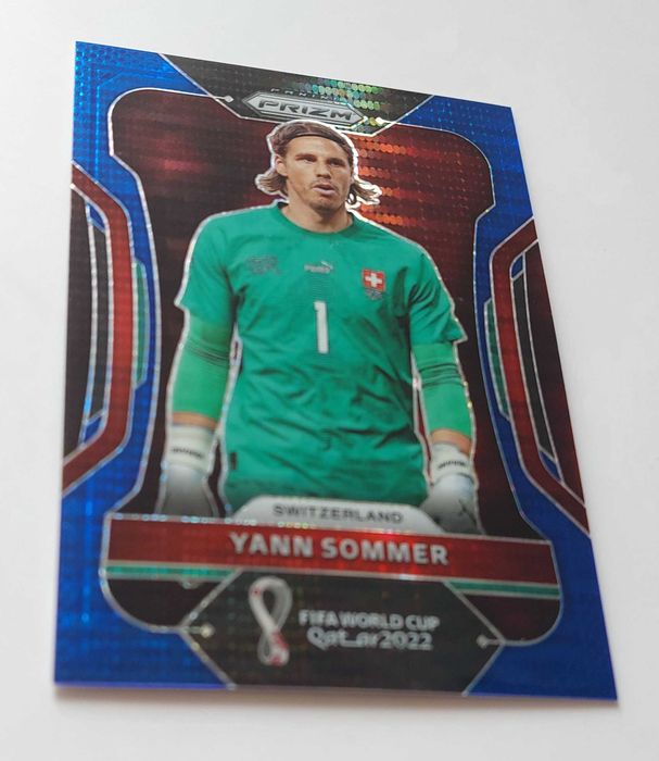 World Cup 2022 Prizm Yann Sommer #272 Breakaway Blue /49