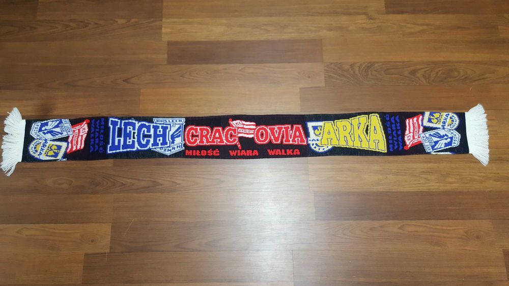 Szalik Cracovia Kraków - Lech Poznań -Arka Gdynia