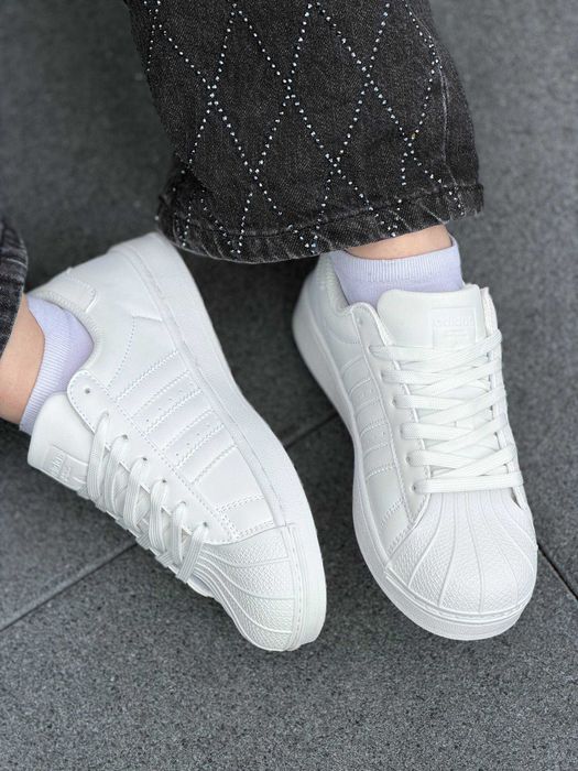 Superstar кросівки жіночі Adidas Superstar адідаси білі кеди