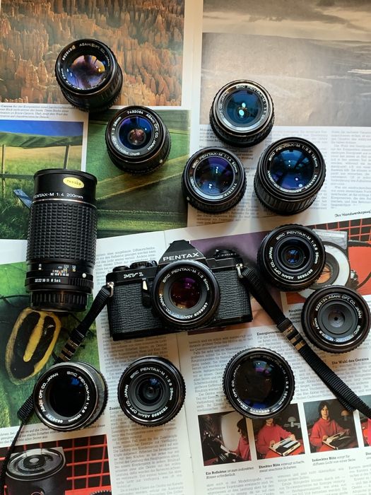 SMC Pentax-M 28mm, 35mm, 40mm та інші