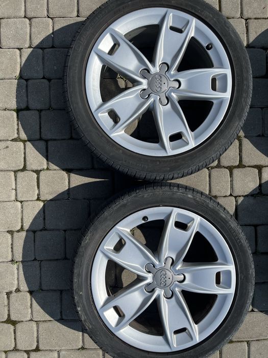 Alufelgi 5x112 17 cali Audi A4 A5 A6 A7 A8 opony lato 225/45/17